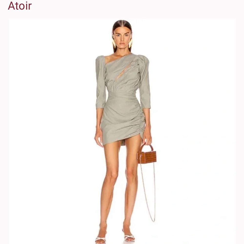 Revolve ATOIR Perfect Places Sage Green Mini Dress, US Size 8 (runs small)